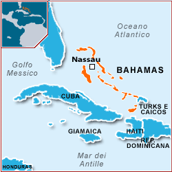 Cartina della Giamaica