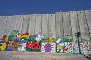 Il muro a Betlemme