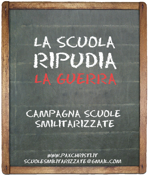 3 maggio, Punto Pace Bisceglie – Osservatorio contro la militarizzazione delle scuole e delle università