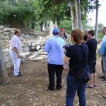 Con Geries Khoury in visita ai villaggi distrutti del 1948