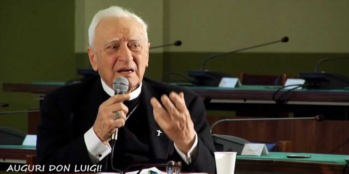 Auguri don Luigi