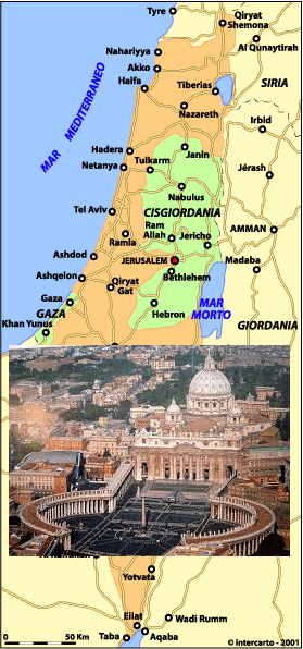 Entra in vigore l’accordo tra Vaticano e “Stato di Palestina”