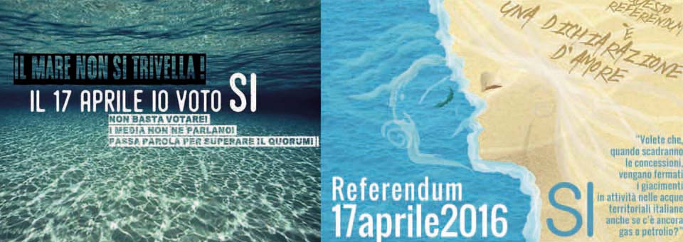 4 buoni motivi per votare SI al referendum Trivelle