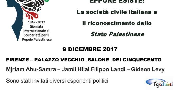 EPPURE ESISTE! La Società Civile Italiana e il riconoscimento dello Stato Palestinese