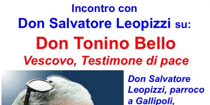 Don Salvatore Leopizzi testimone di don Tonino Bello a Catania