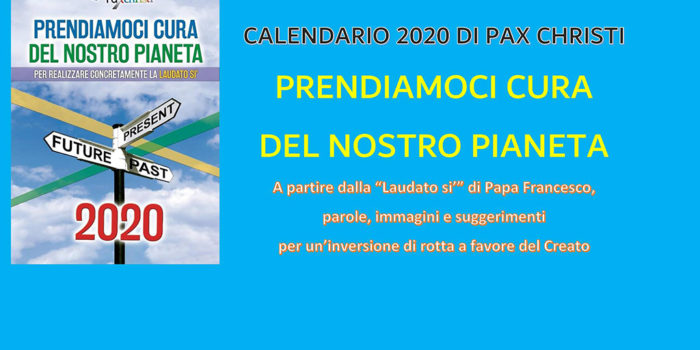 Calendario Pax Christi 2020