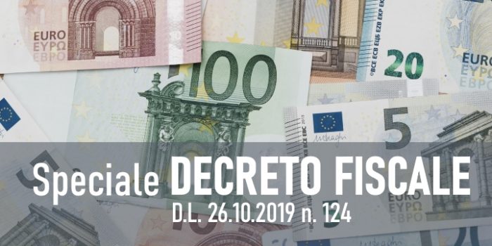 Decreto Fiscale e Legge 185/90