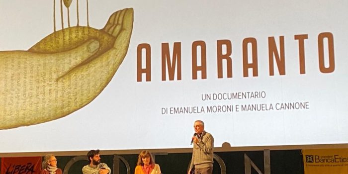 Il Documentario “Amaranto” a Catania