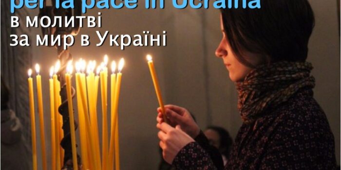 In preghiera, per la pace in Ucraina,  26 gennaio 2022