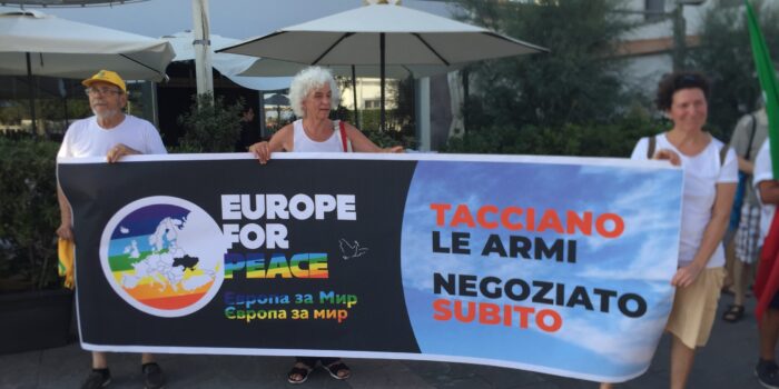 Evento a Cecina 23 luglio 2022 “Europe for Peace”