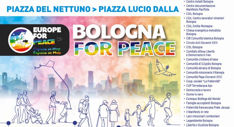 1 gennaio, Bologna – VII Marcia della pace e dell’accoglienza