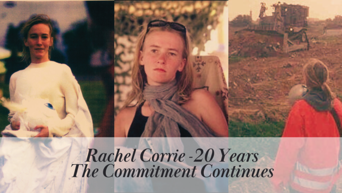Rachel Corrie: dopo vent’anni l’impegno continua