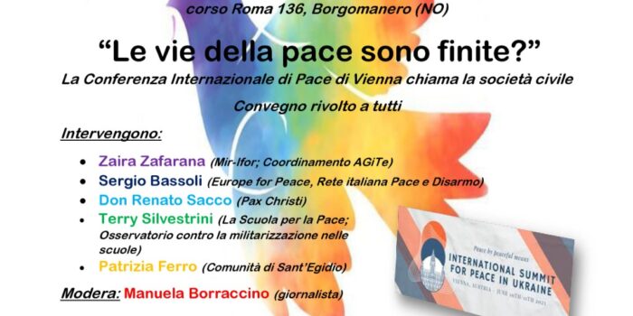 ” Le vie della pace sono finite?”