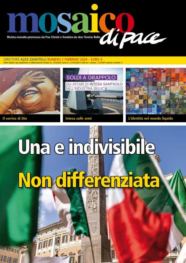 Sommario del prossimo numero di Mosaico di pace