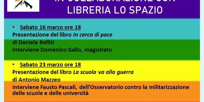 Punto Pace Pistoia – presentazioni di libri