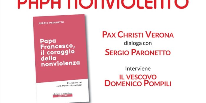 Punto Pace di Verona – Presentazione del libro Francesco papa nonviolento