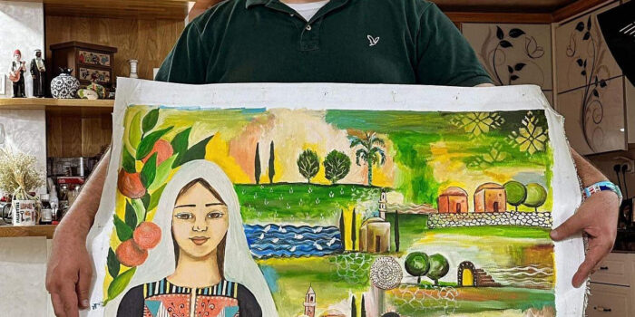 Potreste trovarvi di fronte alle ultime opere sopravvissute degli artisti di Gaza
