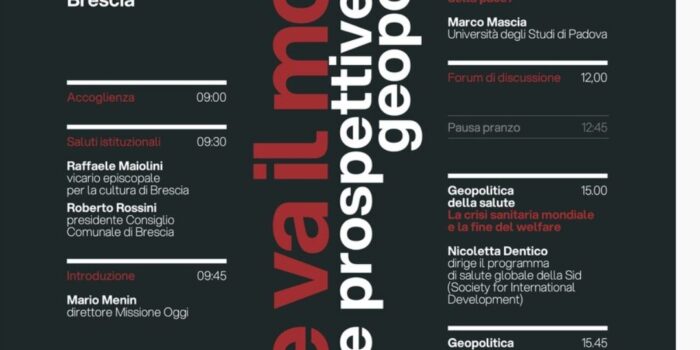 Dove va il mondo? Nuove prospettive geopolitiche