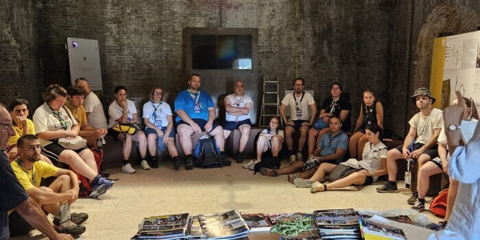 Punto Pace di Verona – un “caldo” incontro con la route nazionale Agesci 2024 a Verona