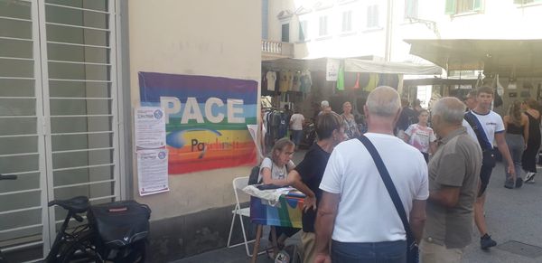 Punto Pace Pistoia – Opposizione parata militare