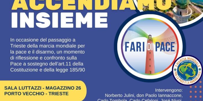 Fari di Pace -Accendiamo insieme