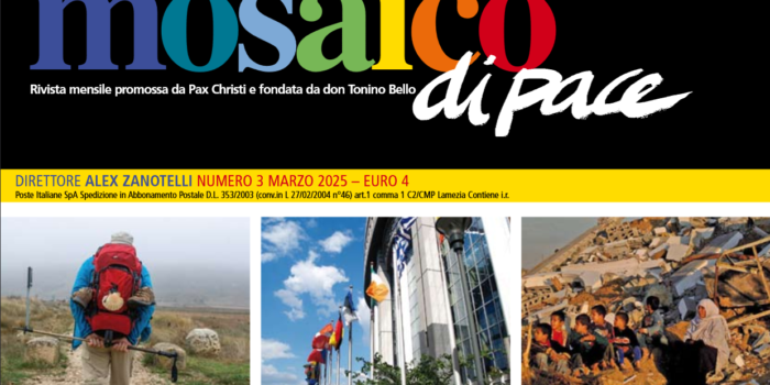 Sommario del prossimo numero di Mosaico di Pace