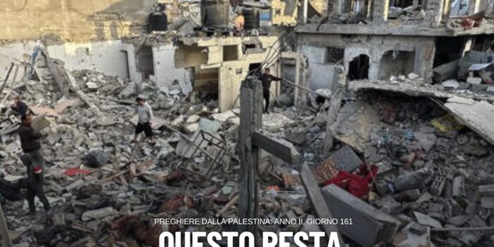 Gaza e territori occupati. Sempre più ingiustizia. Adesso basta!