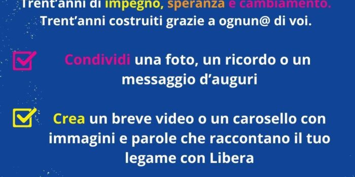 AUGURI LIBERA!