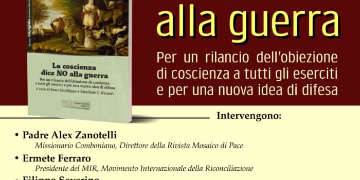 La coscienza dice NO alla guerra