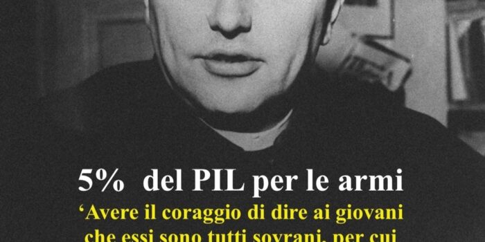 Don Lorenzo Milani L’obbedienza non è più una virtù