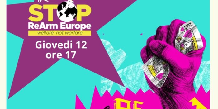 Stop rearm Europe – o re o libertà