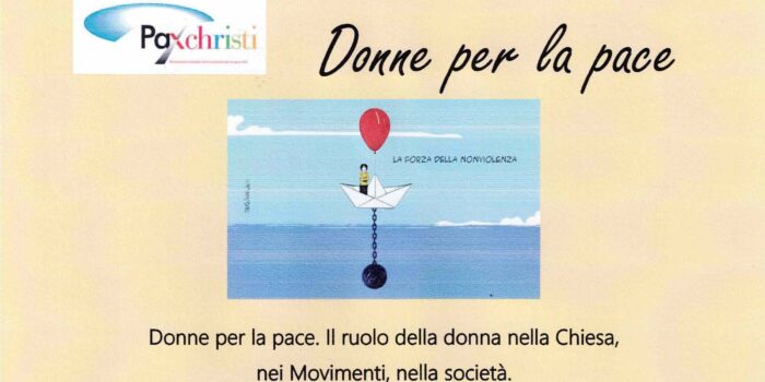 Incontri on line Pax Christi – Donne per la pace