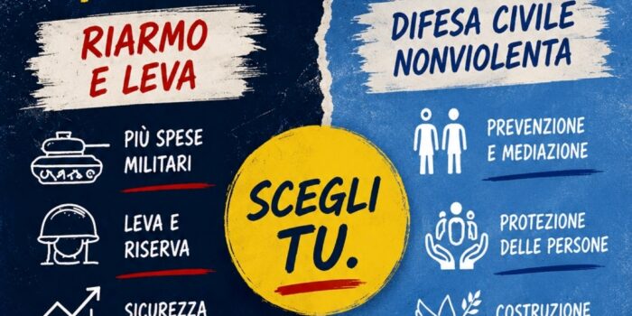 Un’altra difesa è possibile – METTIAMOCI UNA FIRMA! PASSAPAROLA