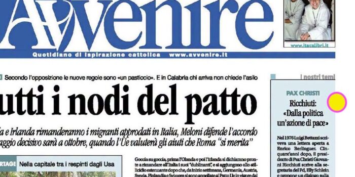 “ PREPARARE LA PACE, NON LA GUERRA”