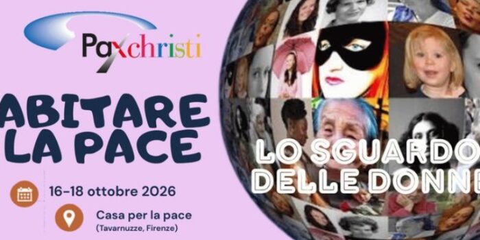 Abitare la pace: lo sguardo delle donne