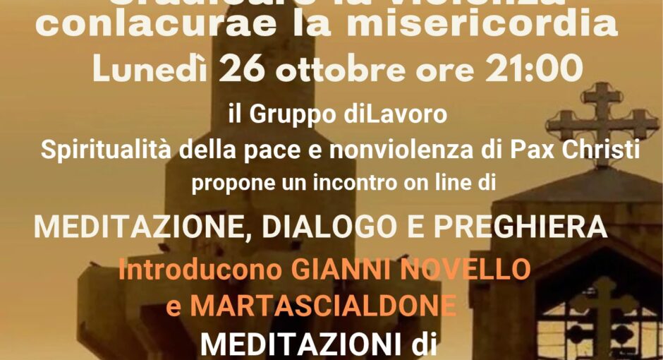 Sradicare la violenza con la cura e la misericordia